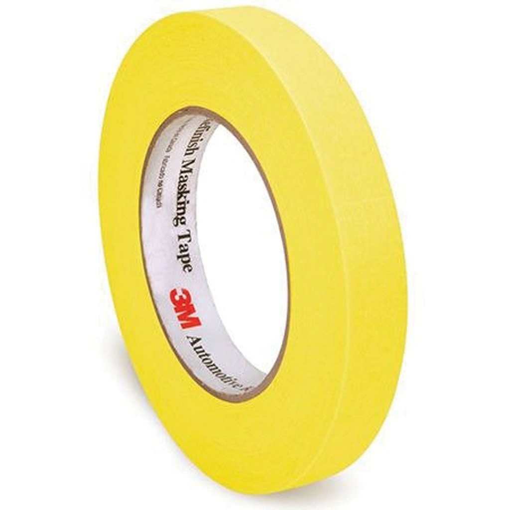 Automotive Refinishing Masking Tape 18mm X 55mm  48 Pack