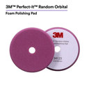 MMM34123 5 in. Perfect-It Random Orbital Foam Polishing Pad, Purple - 2 Pads per Bag