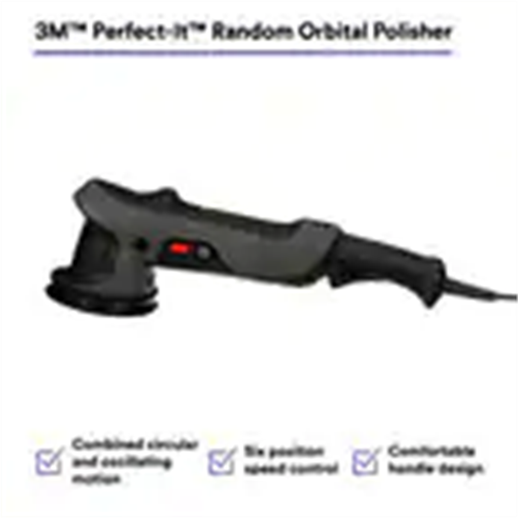 3M™ Perfect-It™ Random Orbital Polisher 34100  15 Mm  120V  60 Hz  Plug a