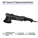 3M™ Perfect-It™ Random Orbital Polisher 34100  15 Mm  120V  60 Hz  Plug a