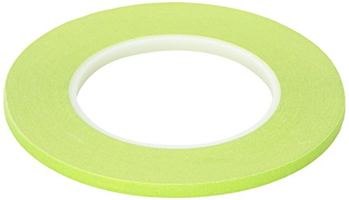 3M 26344 Scotch Performance Masking Tape 233+, Flexible, Moisture Resistant, Green Color, 6 Mm X 55 Mm, Automotive Masking Tape