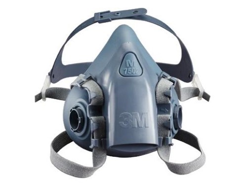 3M Half Facepiece Reusable Respirator 7502, Medium