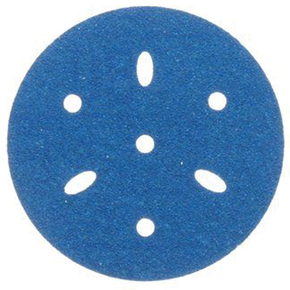 HOOKIT BLUE ABRASIVE DISC MH G80 6IN