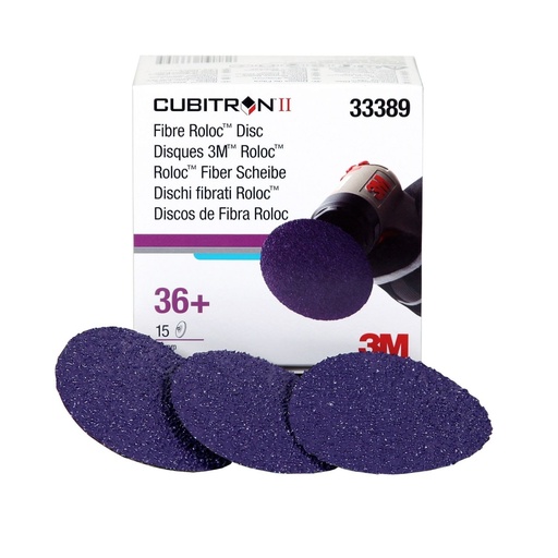 [60455082101] DISCO ROLOC CUBITRON II 2" (50MM) G 80+